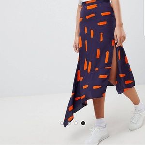 Asos Asymmetric Hem Skirt - US 4